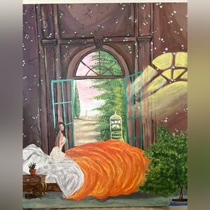 Feminine & Peaceful Home on Canvas